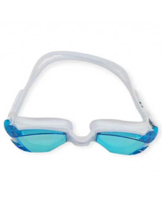 Aynalı Yüzücü Gözlüğü Silikon MAVİ - 1765