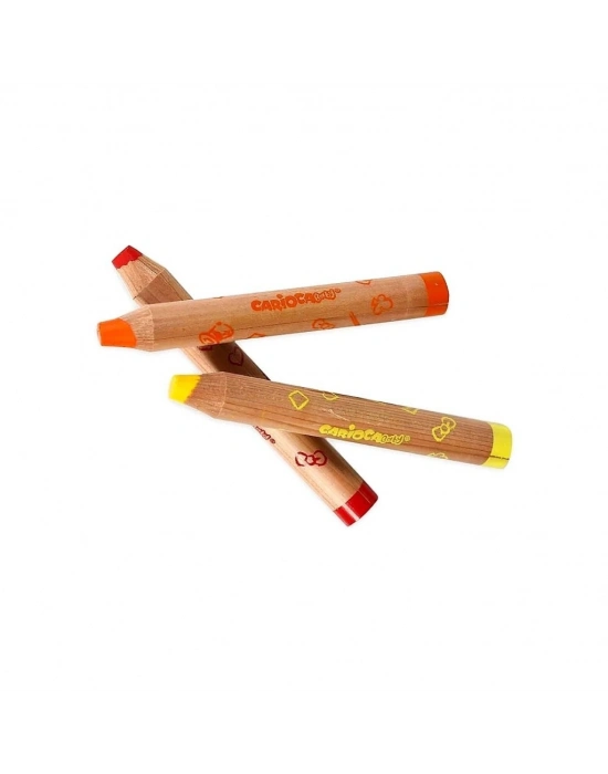 ®  Baby 3 in 1 Jumbo Ahşap Gövdeli Boya Kalemi 10lu