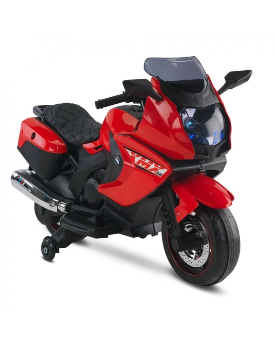 Babyhope 438A XMX-316 Ledli Akülü Motor 12 Volt Kırmızı