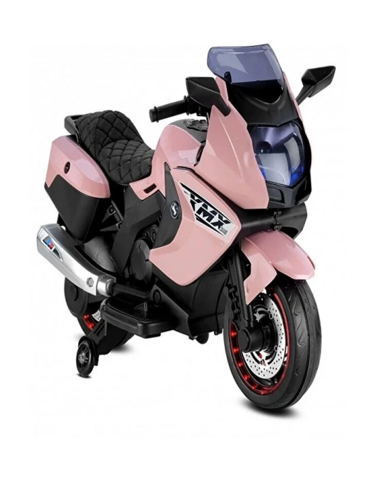 Babyhope 438A XMX-316 Ledli Akülü Motor 12 Volt Pembe