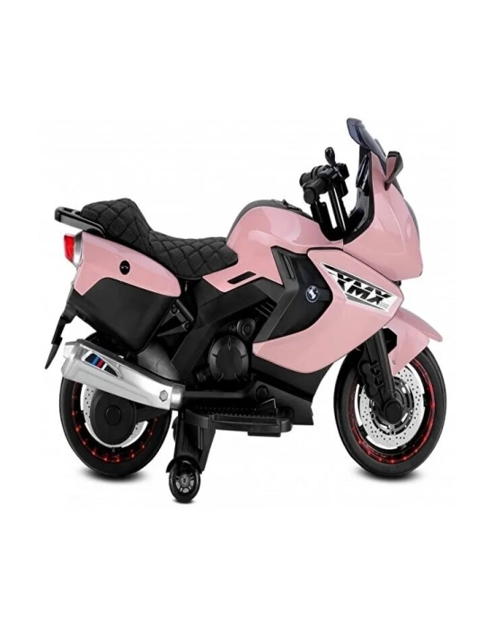 Babyhope 438A XMX-316 Ledli Akülü Motor 12 Volt Pembe