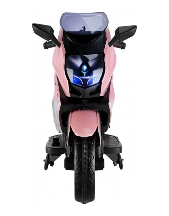 Babyhope 438A XMX-316 Ledli Akülü Motor 12 Volt Pembe