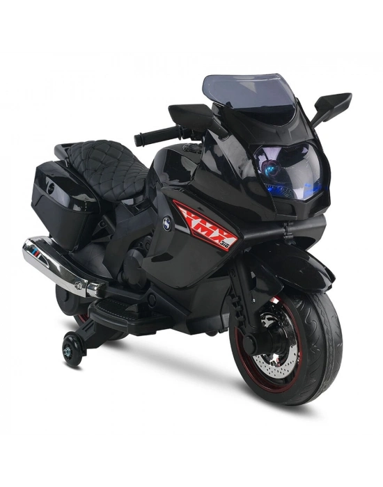 Babyhope 438A XMX-316 Ledli Akülü Motor 12 Volt Siyah