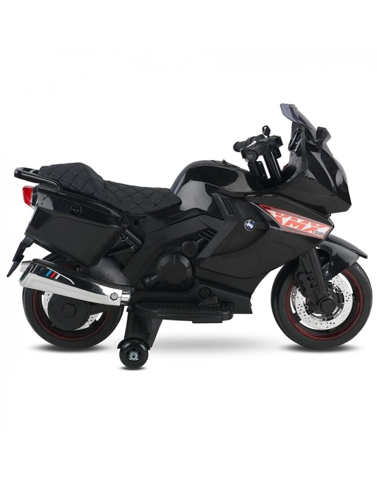 Babyhope 438A XMX-316 Ledli Akülü Motor 12 Volt Siyah