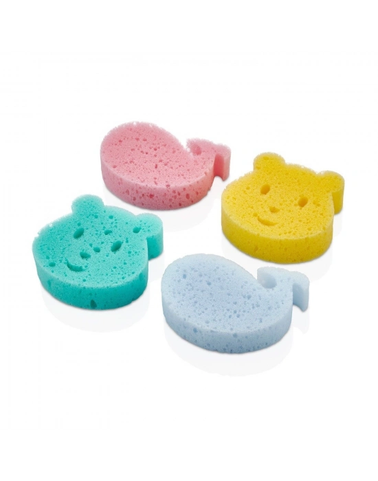 BabyJem 4lü Bebek Banyo Süngeri 618