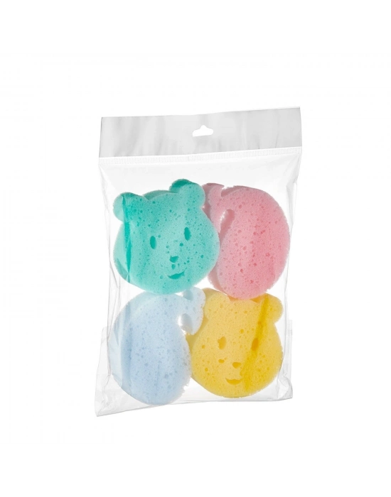 BabyJem 4lü Bebek Banyo Süngeri 618