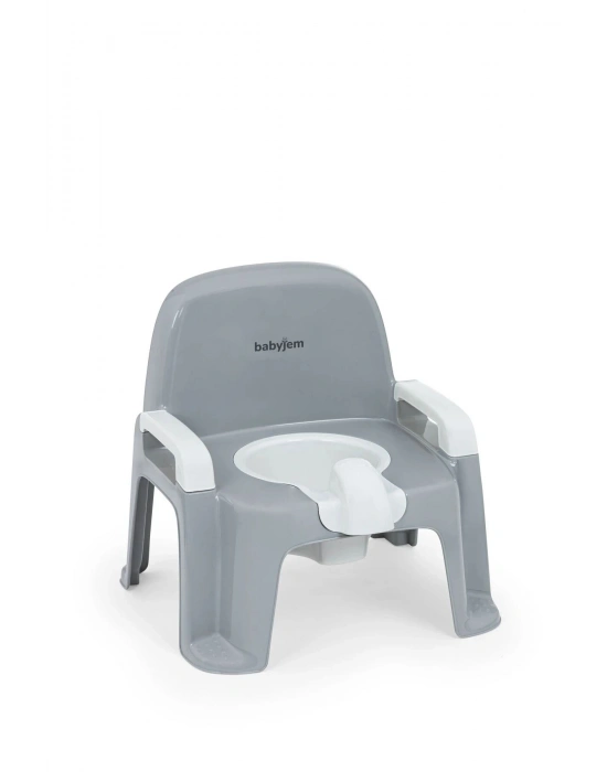 BabyJem Afacan Lazımlık 004 Soft Gri