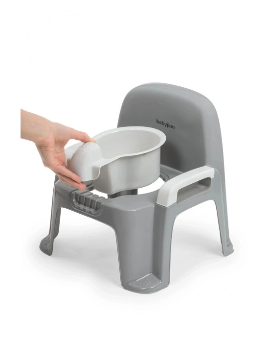 BabyJem Afacan Lazımlık 004 Soft Gri