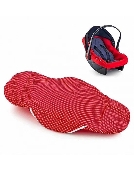 BabyJem Ana Kucağı Bel Desteği Havlu 158 Kırmızı-Puanlı