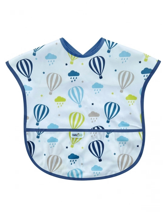 BabyJem Baskılı BLW Kolsuz Önlük 788 Balon Desen