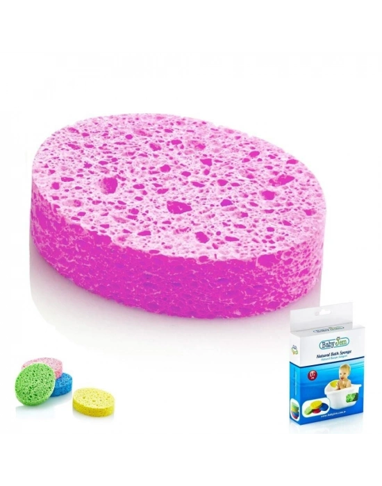 BabyJem Bebek Banyo Süngeri Selülozik 020 Pembe