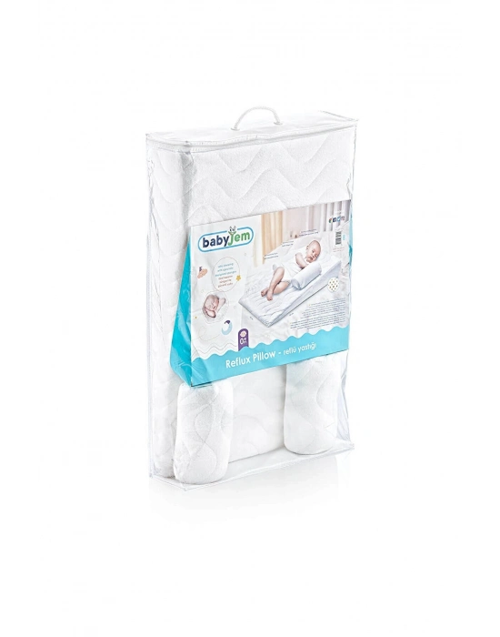 BabyJem Bebek Reflü Yastığı 132 Beyaz