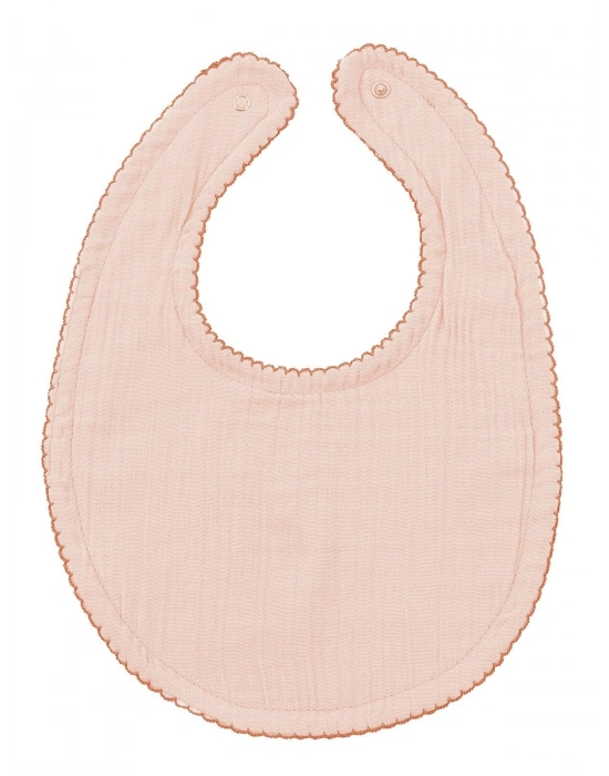 BabyJem Bürümcük Müslin Önlük 811 Somon