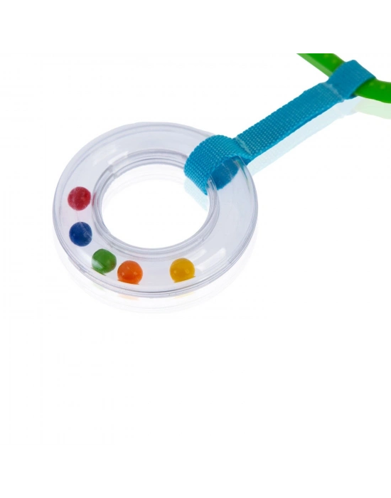 BabyJem Çıngıraklı Puset Halkası 876 Yeşil