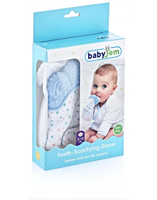 BabyJem Diş Kaşıyıcı Eldiven 526 Mavi