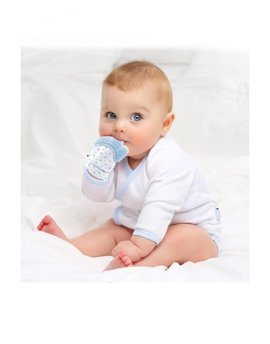 BabyJem Diş Kaşıyıcı Eldiven 526 Mavi