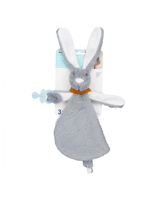 BabyJem Emzik Askılı Tavşan Uyku Arkadaşı 813 Gri