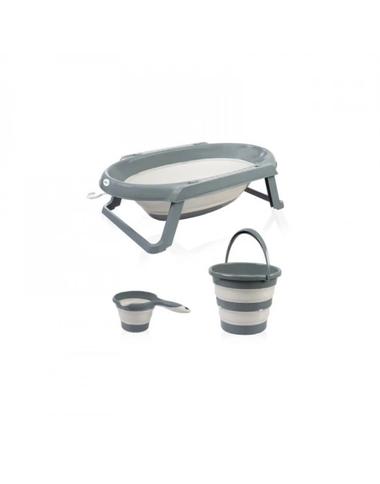 BabyJem Katlanır Banyo Küvet Seti 765 Antrasit