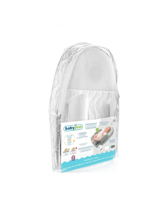 BabyJem Kiraz Çekirdekli Antikolik Uyku Yastığı Air 426 Beyaz