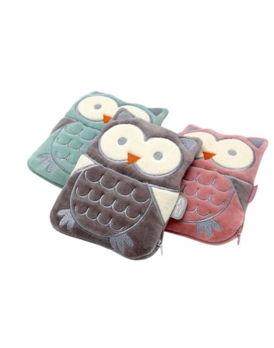 BabyJem Kiraz Çekirdekli Baykuş Kadife Gaz Yastığı 366 Yeşil