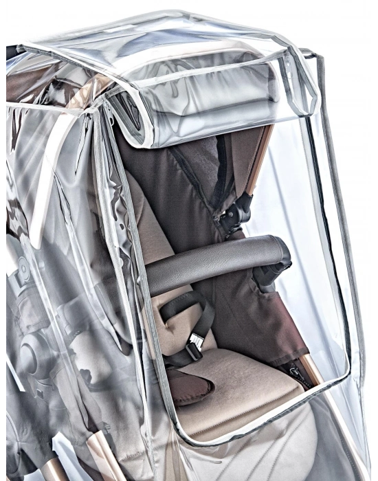 BabyJem Reflektörlü Lüks Bebek Arabası Yağmurluğu 549