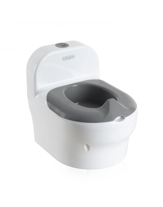 BabyJem Sesli Klozet Lazımlık 863 Beyaz