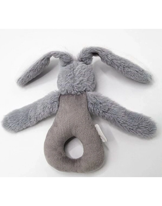 BabyJem Tutmalı Peluş Mini Tavşan 842 Gri