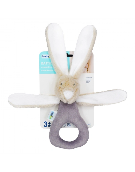 BabyJem Tutmalı Peluş Mini Tavşan 842 Taş