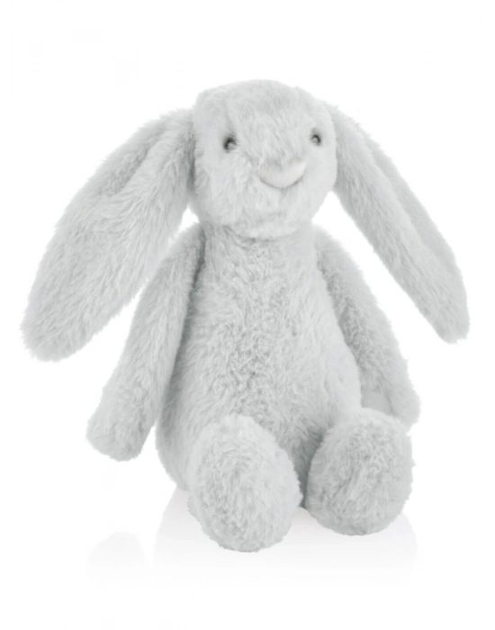 BabyJem Uyku Arkadaşım Oturabilen Tavşan 30 Cm 730 Gri
