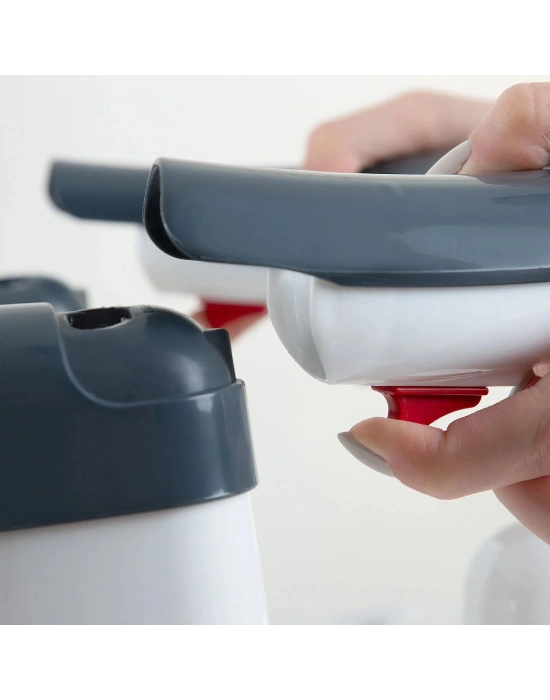 BabyJem Yandan Açılır Banyo & Mama Oturağı Antrasit