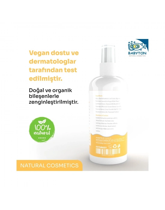 Babyton Bebek ve Çocuklar İçin Kolay Tarama Spreyi 200ml