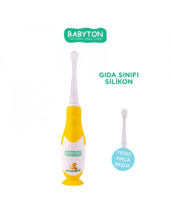 Babyton Bebekler Ve Çocuklar İçin Sonik Pilli Diş Fırçası