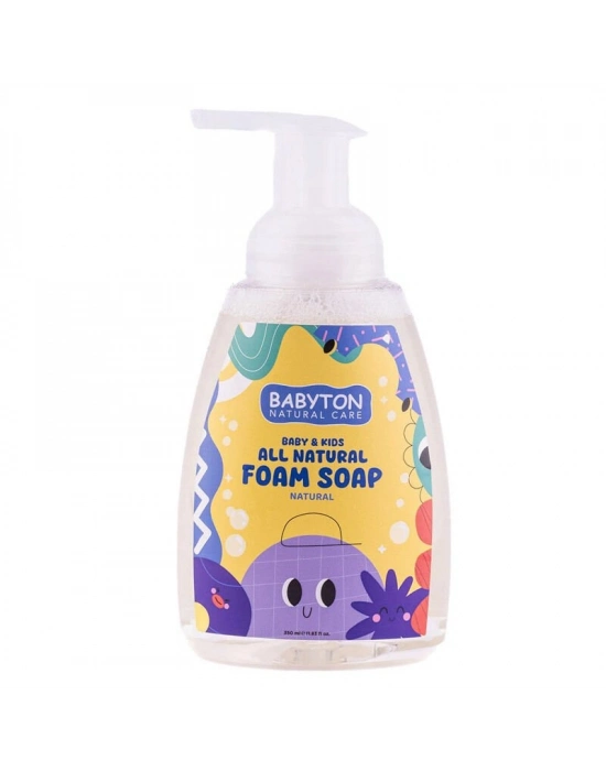 Babyton Çocuklar İçin Doğal Köpük Sabun Naturel
