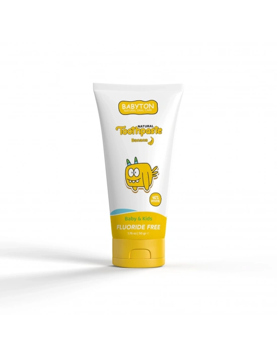 Babyton Organik Doğal Muz Aromalı Diş Macunu 50 Gr