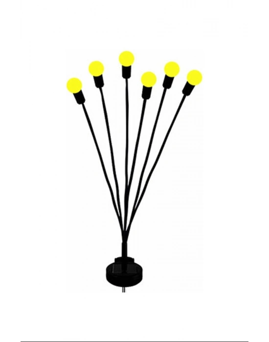 Bahçe Çiti 6lı Renkli Güneş Enerjili LED Lamba ROYALEKS-1085