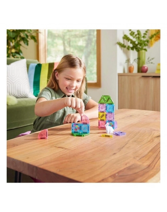 Bahçe Seti Manyetik Bloklar Seyahat Boy 24 Parça