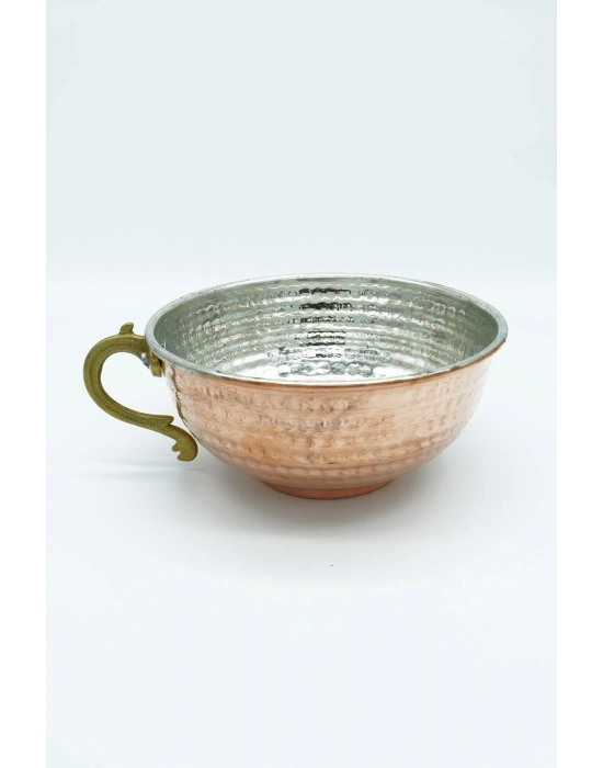 Bakır Ayran Tası 12x12x6cm