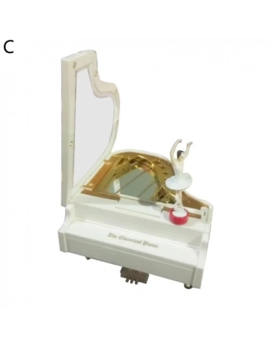 Balerin Figürlü Piyano Müzik Kutusu