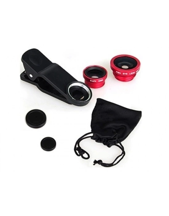 ®  Balık Gözü Cep Telefonu Lensi (Tüm Modellere Uyumlu)