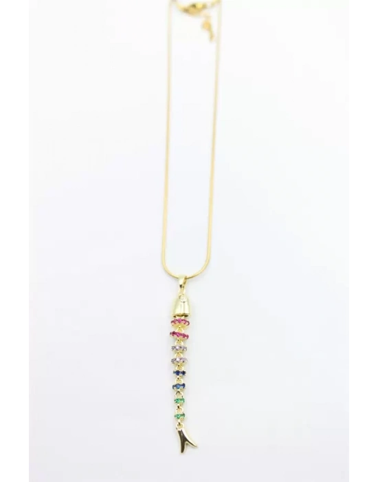 Balık Kolye - Altın