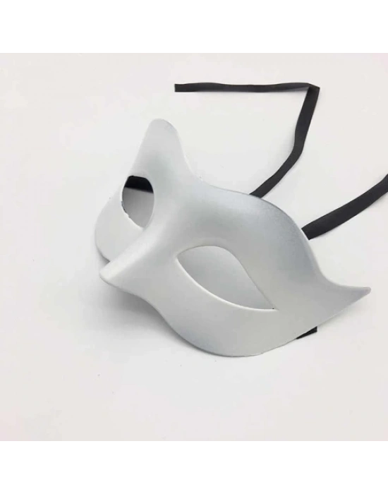 Balo Parti Maskesi Beyaz