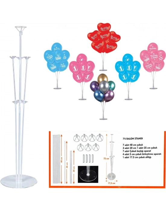 Balon Standı 75 cm