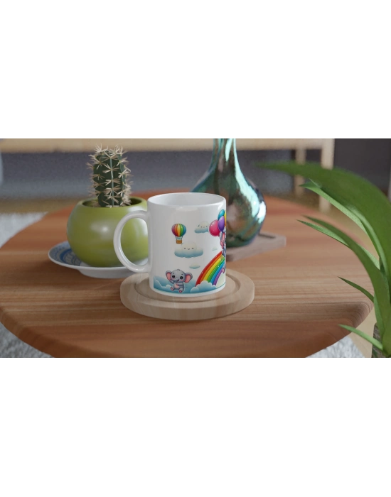 Balonlarla Uçan Sevimli Fil Kupası