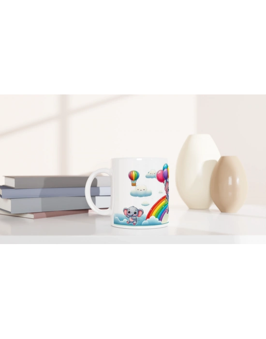 Balonlarla Uçan Sevimli Fil Kupası