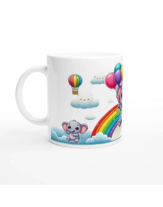 Balonlarla Uçan Sevimli Fil Kupası