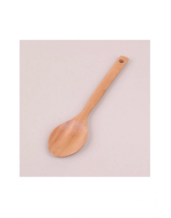 Balsa BLS-029A Ahşap Yemek Servis Kaşığı 28 cm mudanis