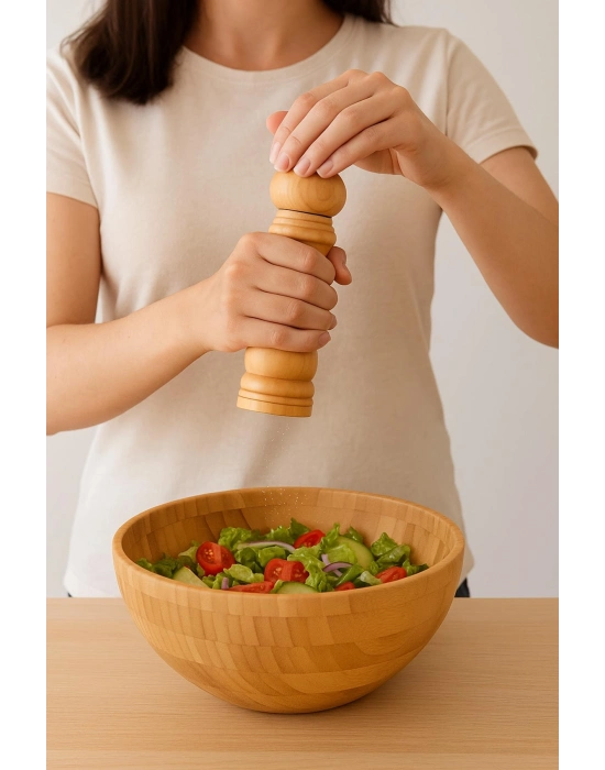 Bambu Baharat Değirmeni