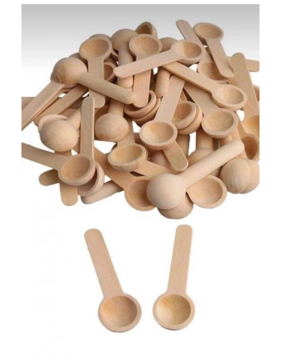 Bambu Baharat ve Reçel Kaşığı 6 Adet