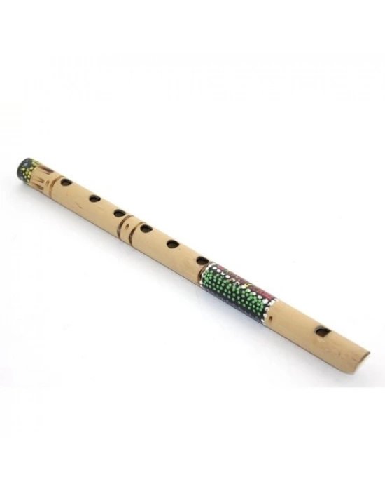 Bambu Batikli Flüt 30 Cm