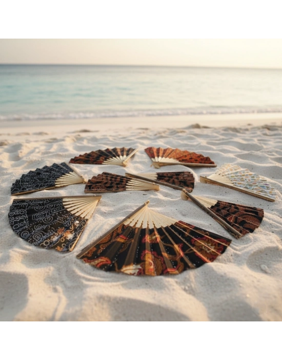 Bambu Bez Yelpaze Büyük